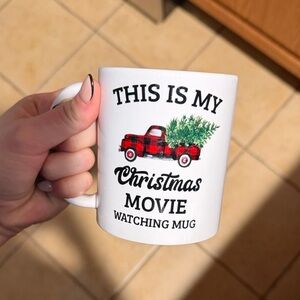 Christmas Movie Watching Mug